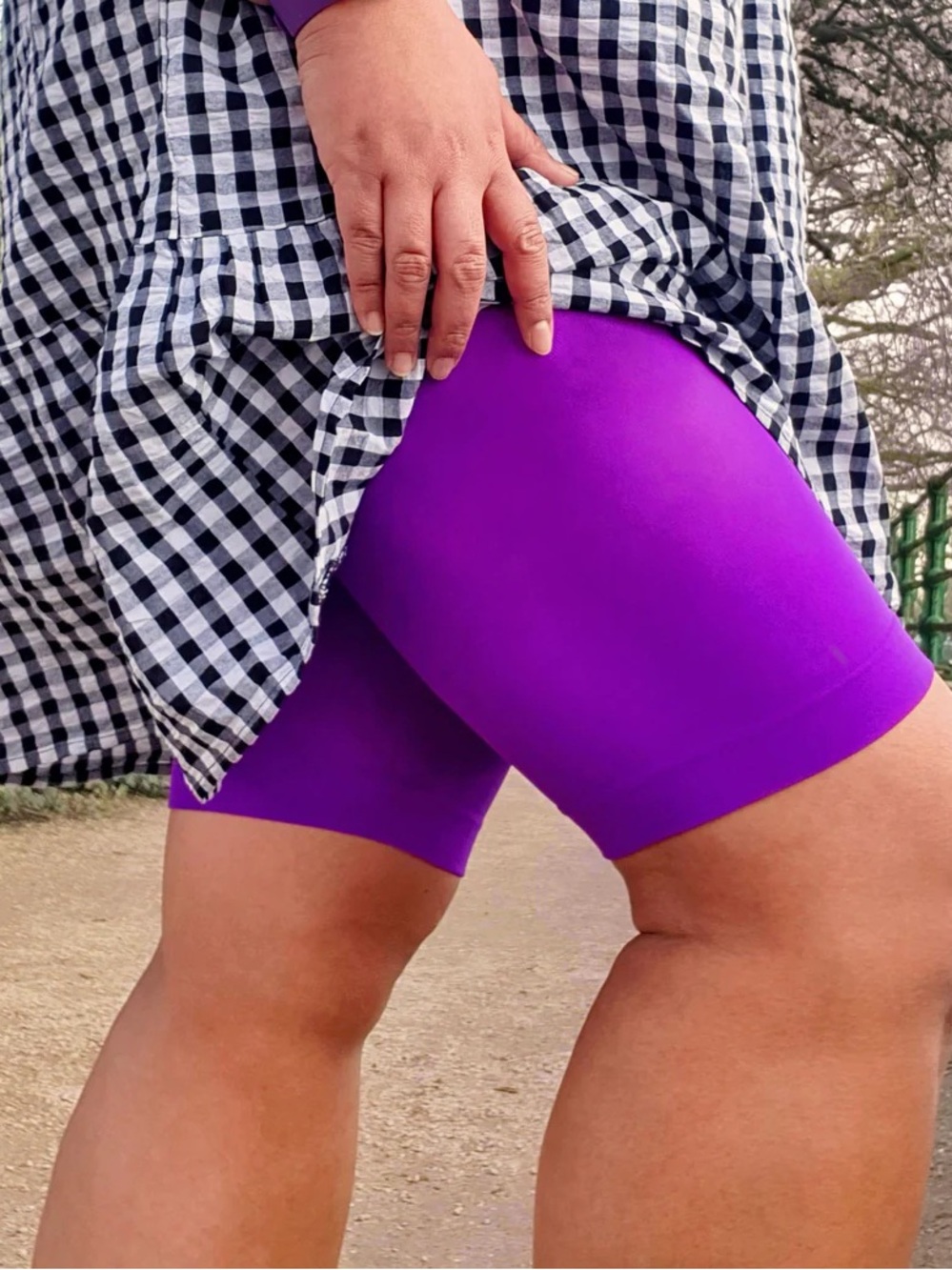 SNAG Stay Cool Purple Haze Chub Rub Shorts